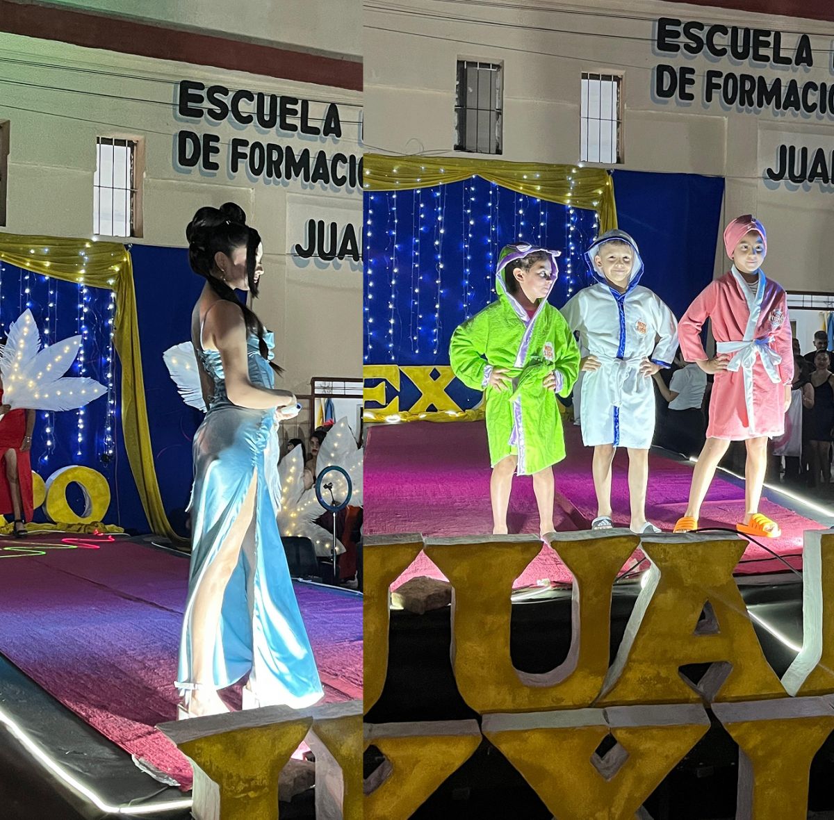 MUESTRA ANUAL. El desfile reunió peinados, vestuarios y producciones realizadas por las alumnas como parte del trabajo final del año.