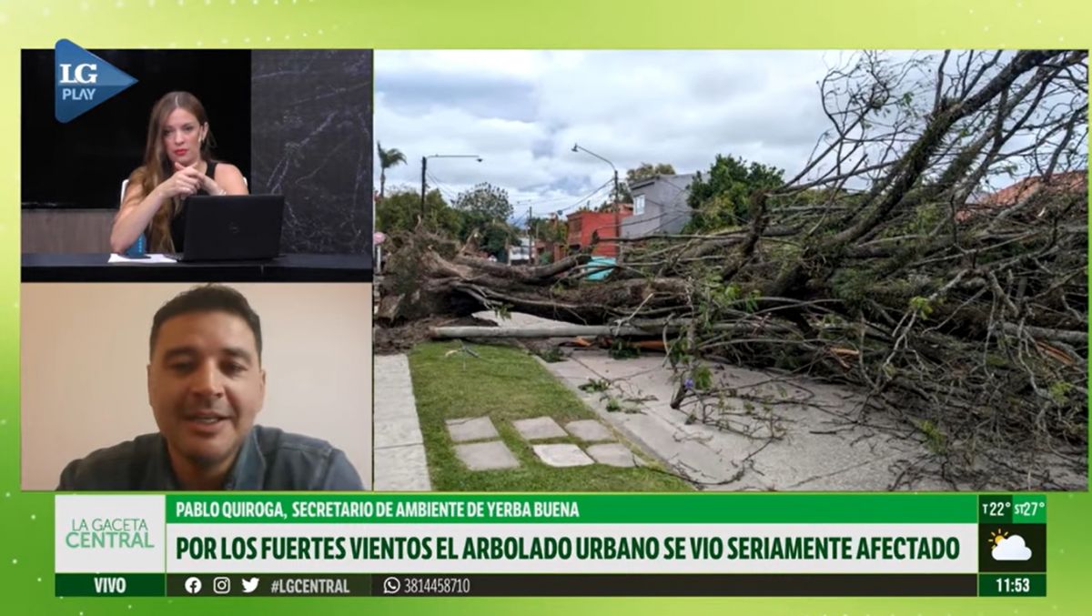 Tras la tormenta, algunas zonas de Yerba Buena siguen sin luz y el municipio trabaja a contrarreloj
