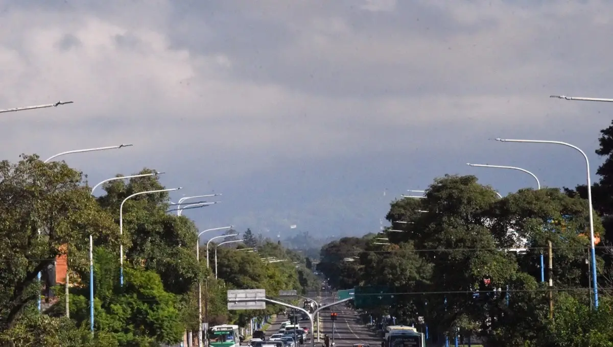 CUBIERTO. El cielo se mantendrá tapado de nubes durante la mayor parte del sábado en Tucumán.