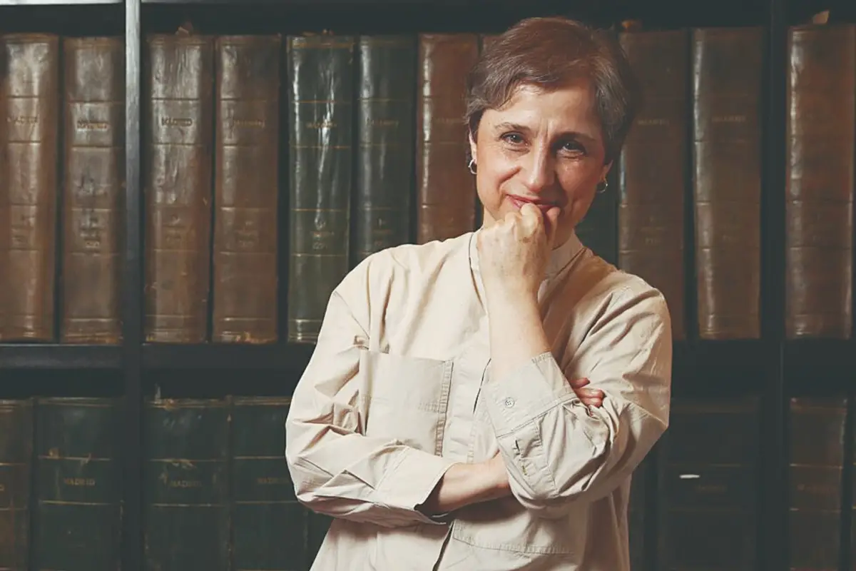 CARMEN ARISTEGUI. “Las audiencias necesitan elevar el nivel de exigencia de lo que consumen. Por eso es tan importante el papel de los periodistas”, afirma.