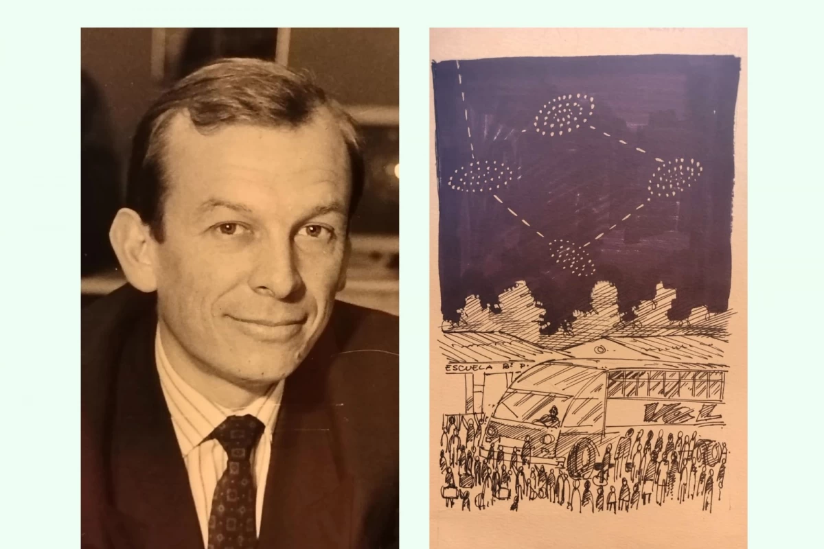 Recuerdos fotográficos: 1993. “Yo soy el conductor  del OVNI”