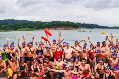 Aguas abiertas en El Cadillal: más de 200 nadadores en la segunda fecha del Circuito NOA 2025