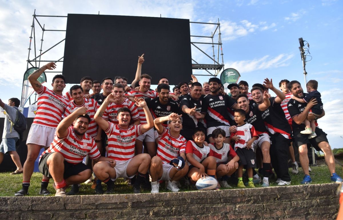 DESAHOGO. San Martín festejó el título de la Copa B con sabor a revancha.