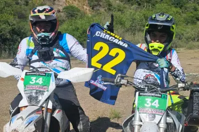 Un triunfo dedicado al cielo: la emotiva consagración de José y Máximo Soria en el Transmontaña de enduro
