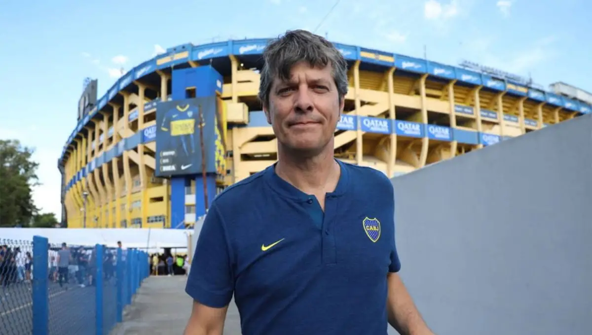 A OSCURAS. Mario Pergolini se refirió a la copa que recibió Rosario Central en las oficinas de la AFA. 