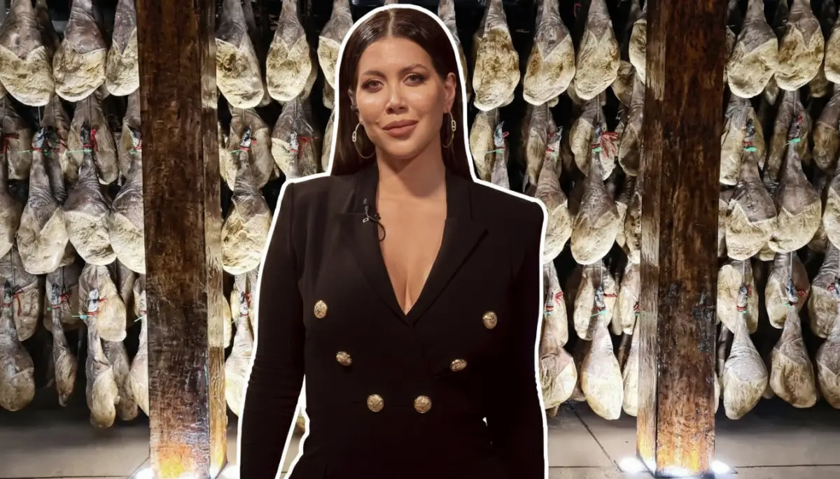 Wanda Nara visitó una exclusiva producción de jamones ibéricos en Salta