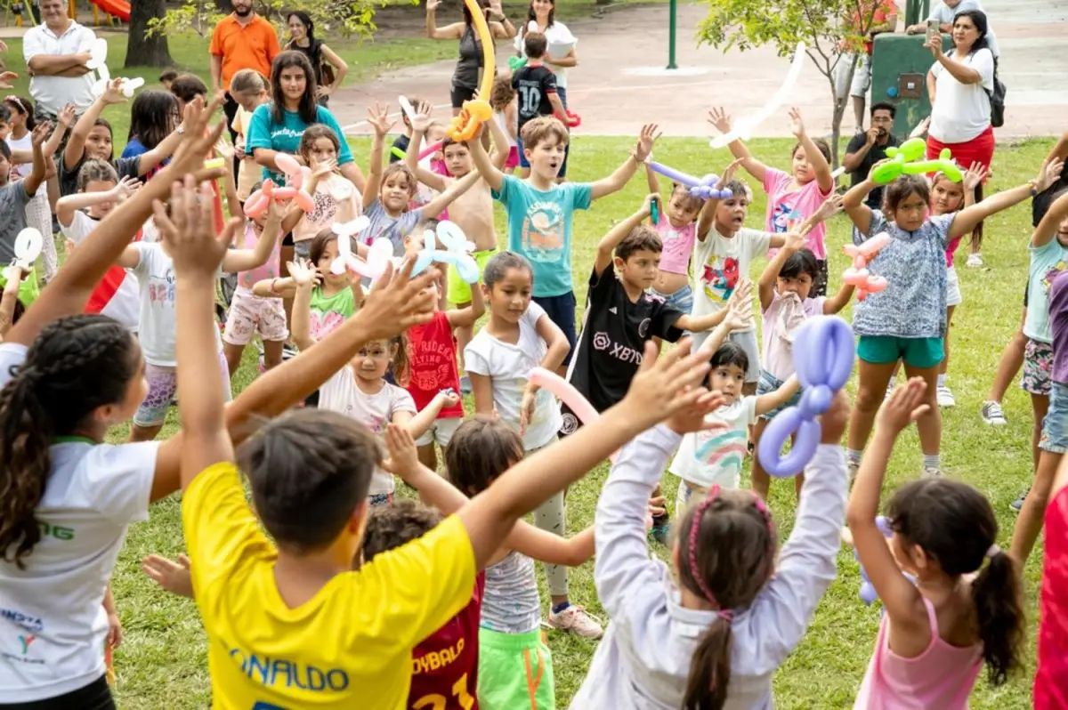 Colonia de vacaciones en Yerba Buena.