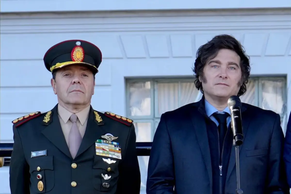 Carlos Presti y Javier Milei.