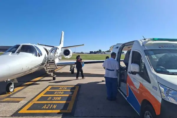 Un bebé tucumano de 7 meses fue trasladado al Garrahan en un operativo médico exitoso