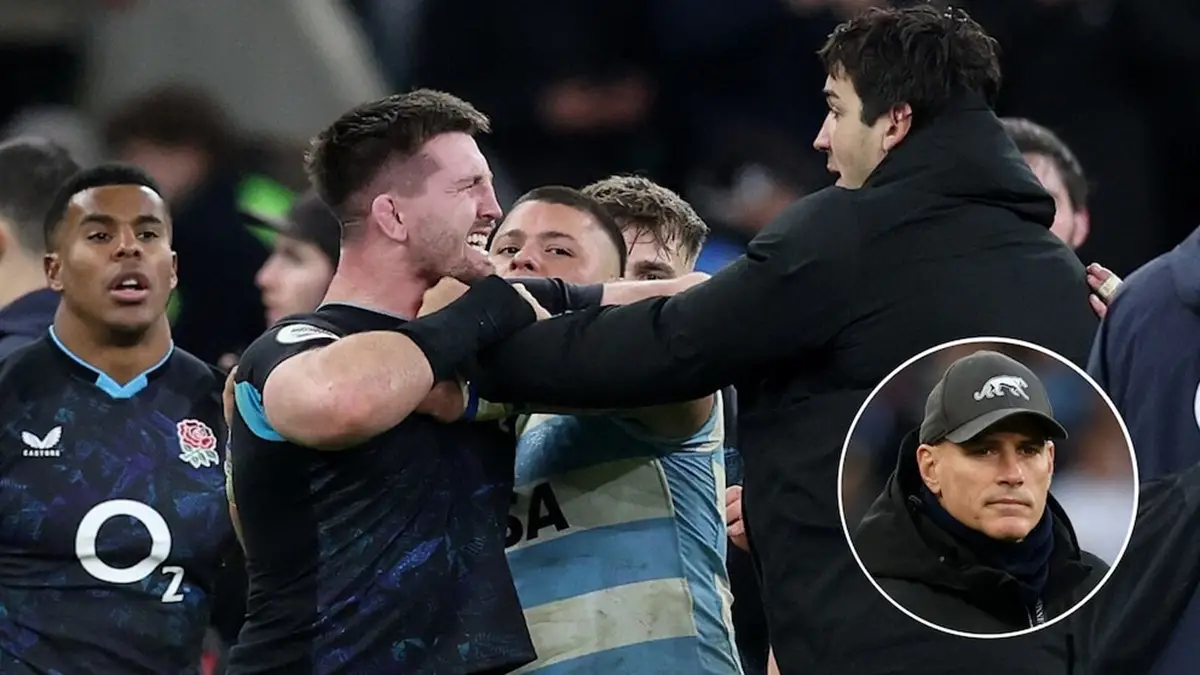 POLÉMICA. Contempomi dijo que fue agredido tras el partido de Los Pumas y acusó a Tom Curry.