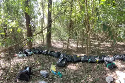 Gendarmería decomisó 431 kilos de cocaína en una zona montuosa Salta