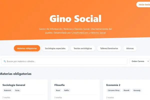 Alumnos de la UBA impulsan una plataforma que reúne reseñas de desempeño de todas las cátedras