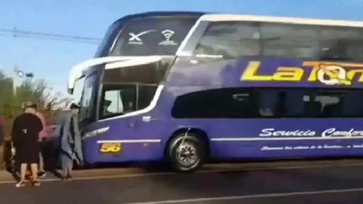 Chile: asaltaron a un tour de compras argentino y dejaron a 60 pasajeros varados