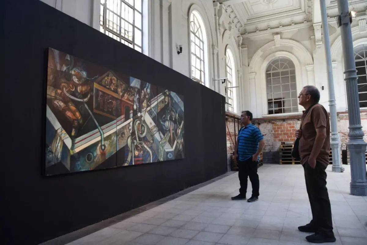 “ENCRUCIJADA”. La obra de Ernesto Dumit ganó el Salón Tucumán.