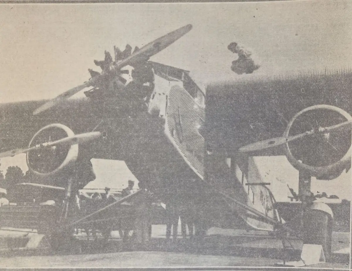 Recuerdos fotográficos: 1937. El “monstruo del aire” que iba de Buenos Aires a La Paz