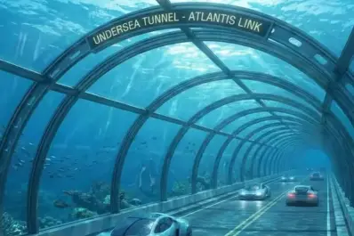 El túnel submarino que rompe todos los récords: 123 km y viajes a 253 km/h