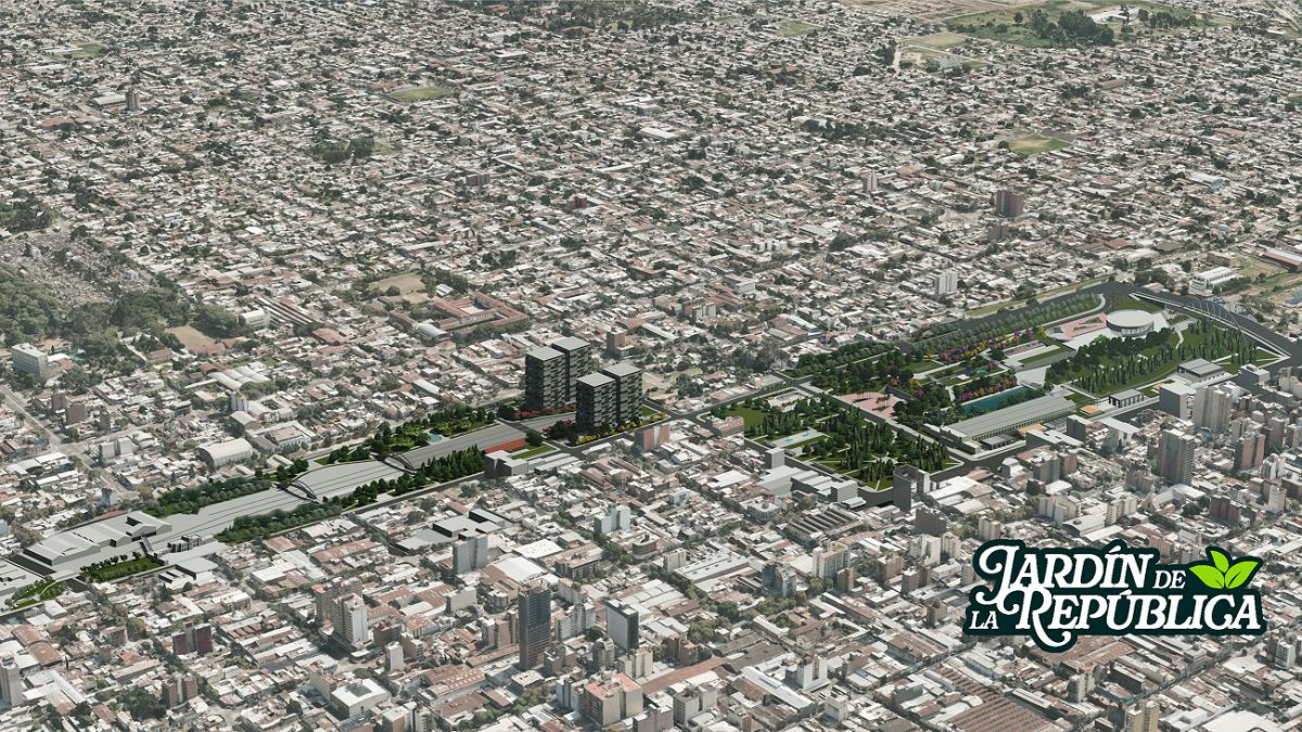 REIMAGINAR LA MITRE. La tesis propone un nuevo modelo de ciudad. / CORTESÍA JOAQUÍN BURGOS