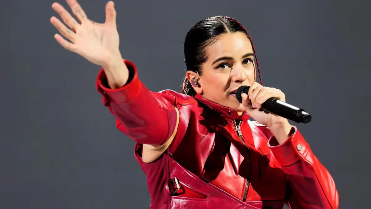 Rosalía llegó a Argentina 