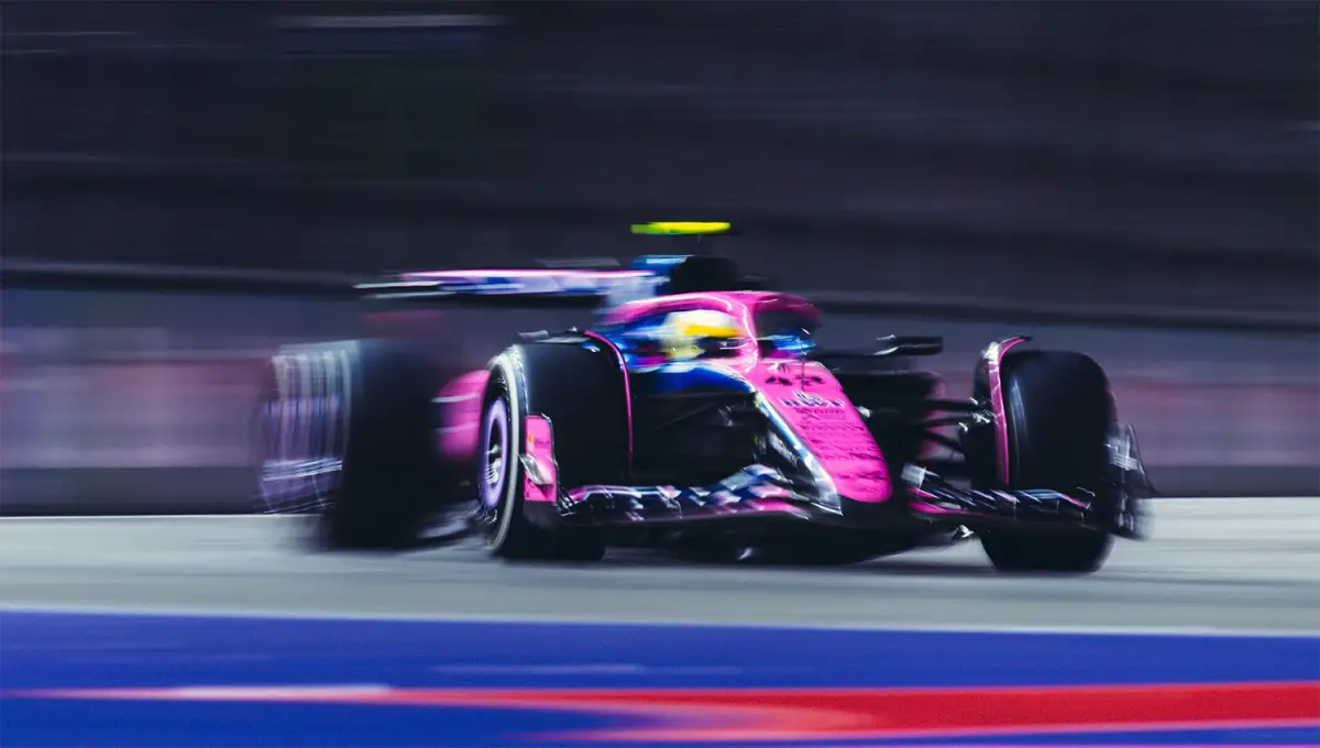 EN MARCHA. Franco Colapinto participará en la carrera de Qatar.