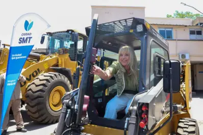 Chahla sumó máquinas y pidió a la Nación que reduzca impuestos