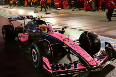 Franco Colapinto terminó último en la clasificación sprint del GP de Qatar