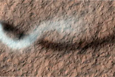 Electricidad en Marte: la NASA detectó la primera evidencia de rayos en el planeta rojo