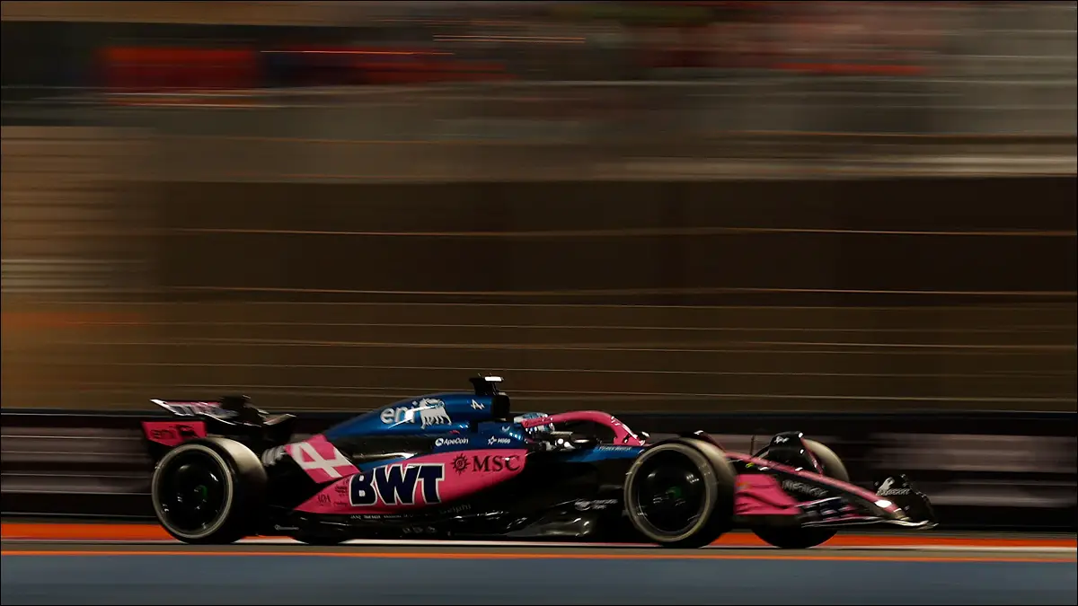 SÁBADO ADVERSO. Colapinto completó la carrera corta con un Alpine que nunca encontró ritmo en el desierto qatarí.