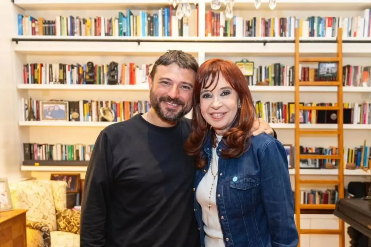 Juan Grabois y Cristina Kirchner.