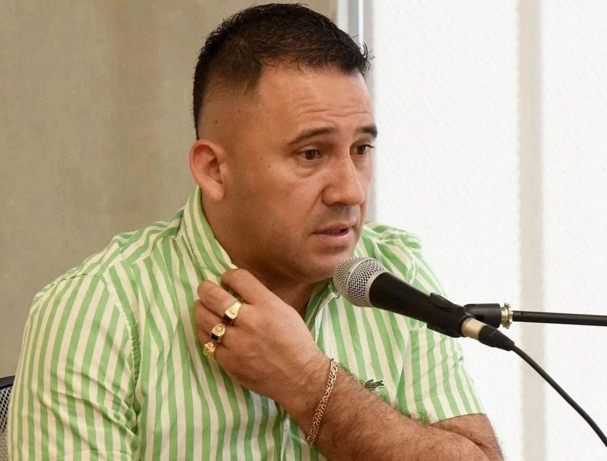 ALEJANDRO NASSIF. Durante su presentación en el debate.