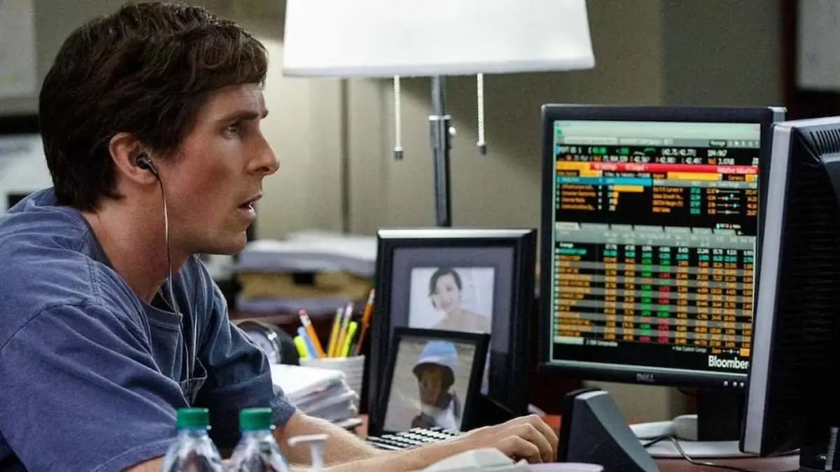 Christian Bale interpreta a Michael Burry en La Gran Apuesta