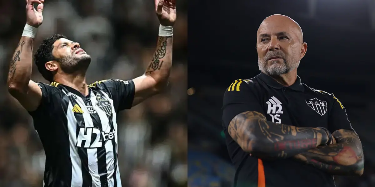 DESCONTENTO. Hulk expresó su molestia por la función que ocupa en el equipo y dejó en evidencia el complejo presente de Atlético Mineiro.