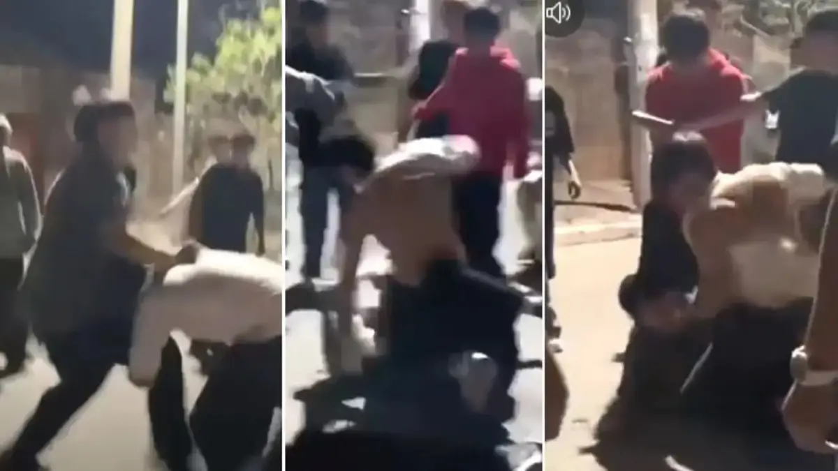 Brutal pelea entre jóvenes a la salida de un boliche en Salta: “Matalo, matalo, mandalo al hospital”