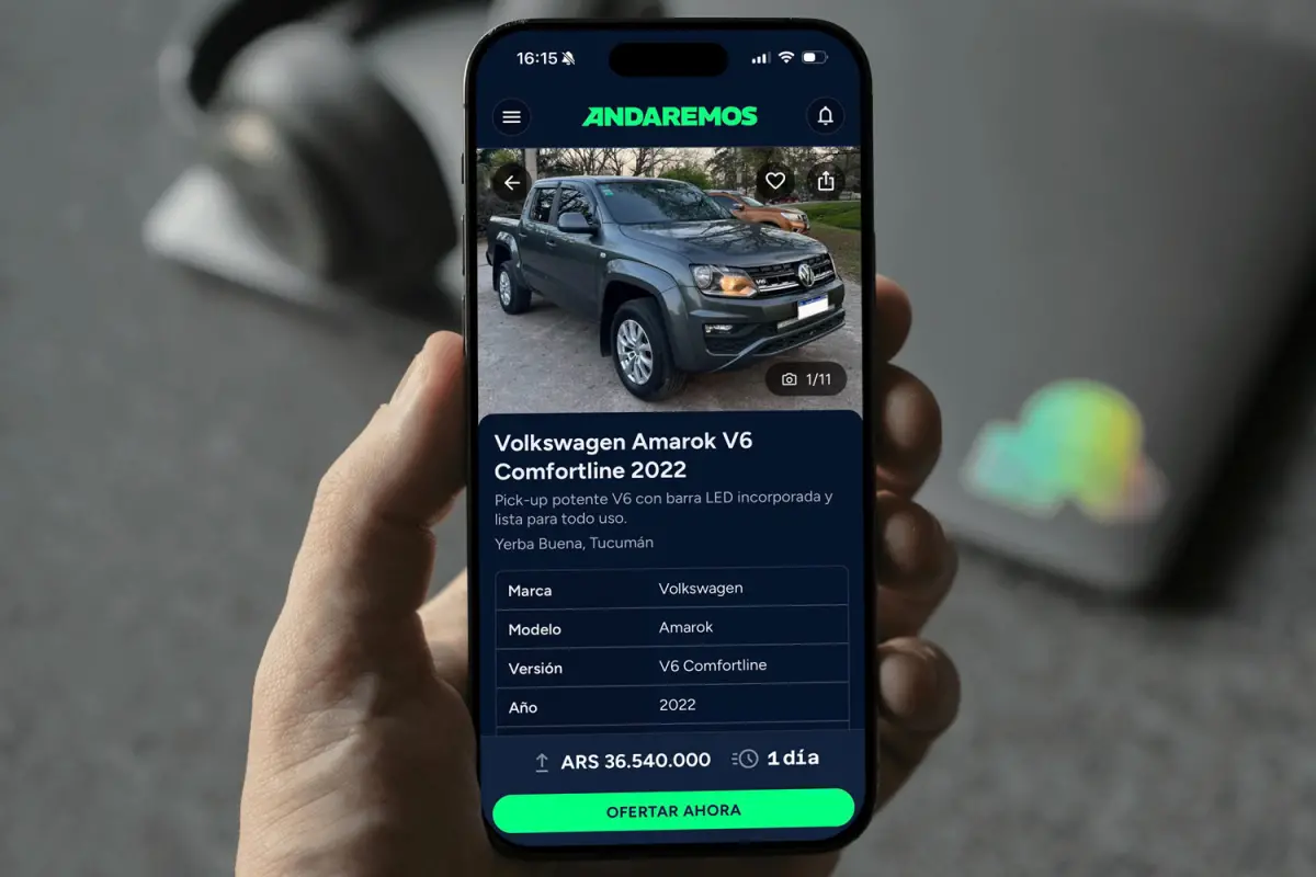 Andaremos: la plataforma que transforma la compra y venta de vehículos mediante subastas online