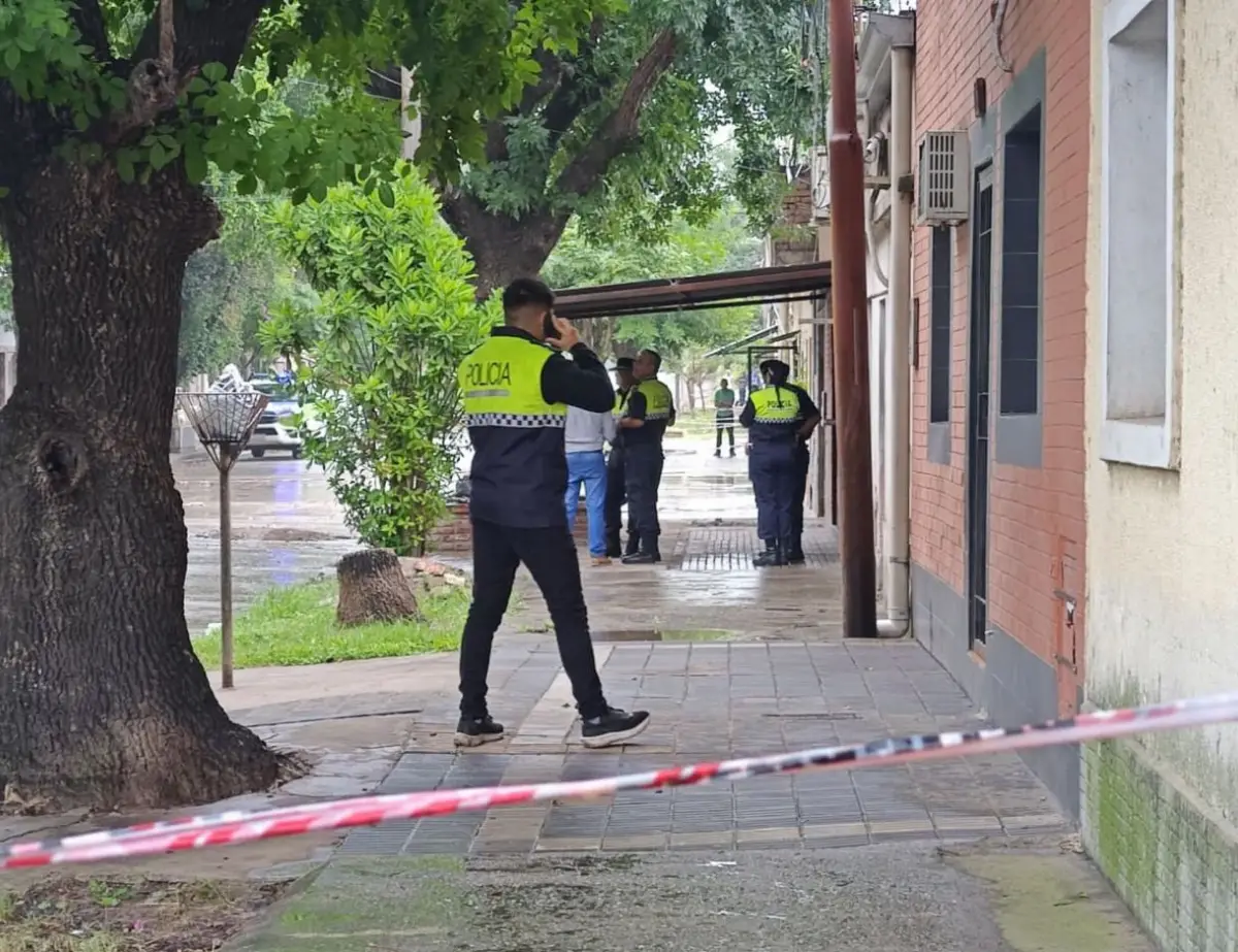 ESCENA DEL CRIMEN. Un niño de 10 años fue asesinado por ahorcamiento mientras dormía. Un amigo de su hermano habría confesado el crimen. la gaceta / fotos de santiago giménez