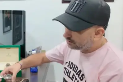 Se filtró un video del dueño de Sur Finanzas comprando un Rolex en Miami en medio del escándalo judicial