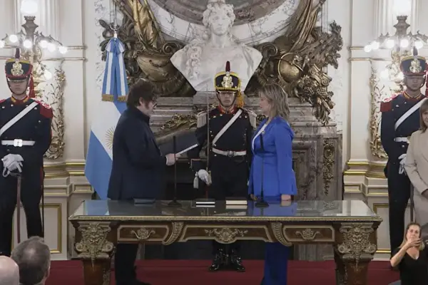 Así fue la asunción de Alejandra Monteoliva: Milei le tomó juramento a la nueva ministra de Seguridad en la Casa Rosada