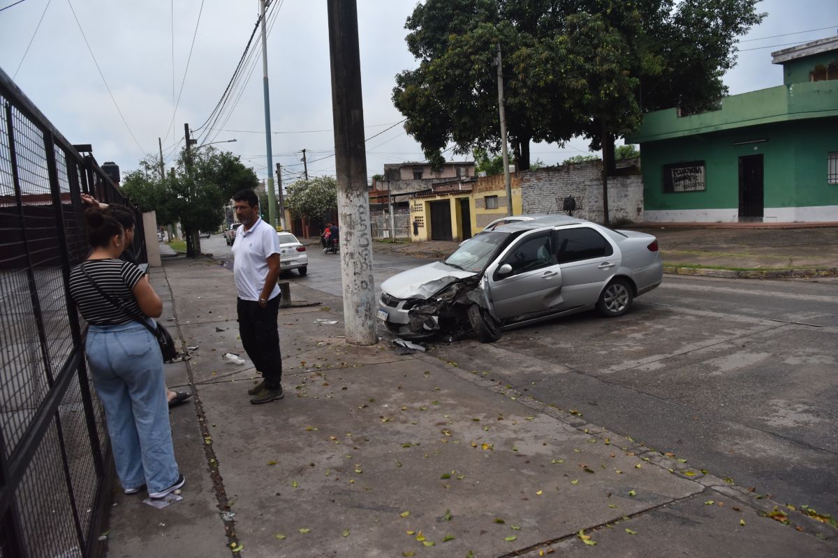 Choque en Santiago del Estero al 2.500 dejó dos heridos leves