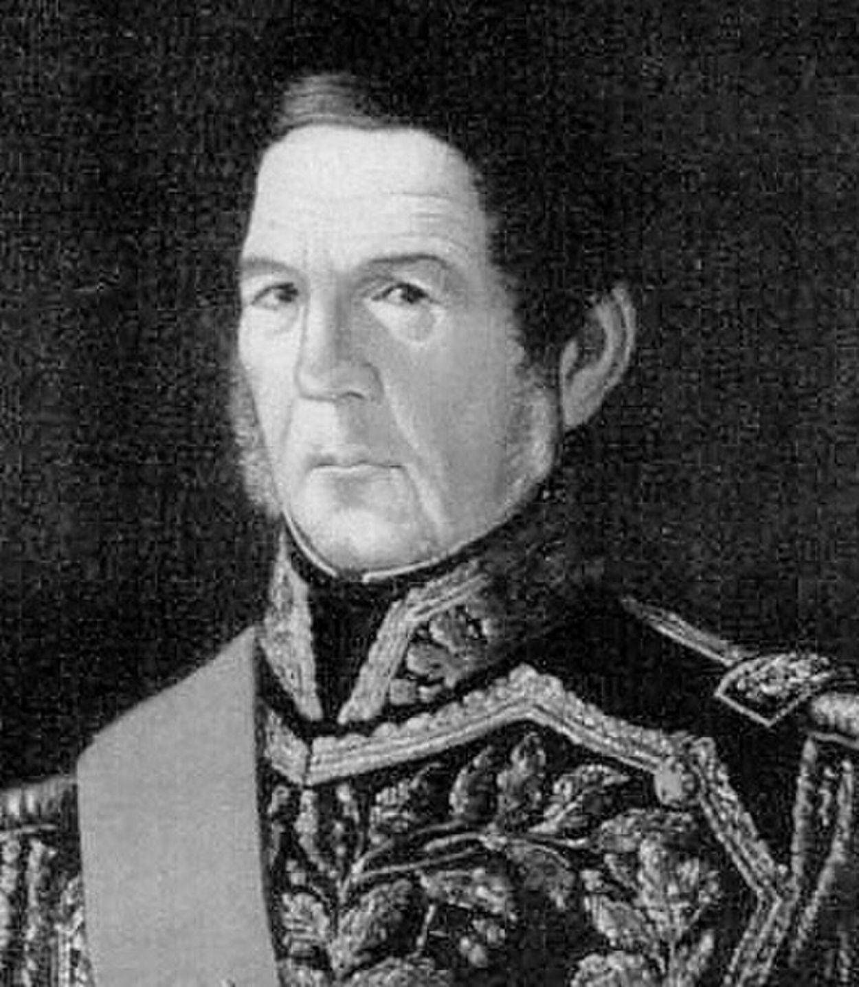 IMPLACABLE. El gobernador rosista Juan Felipe Ibarra.