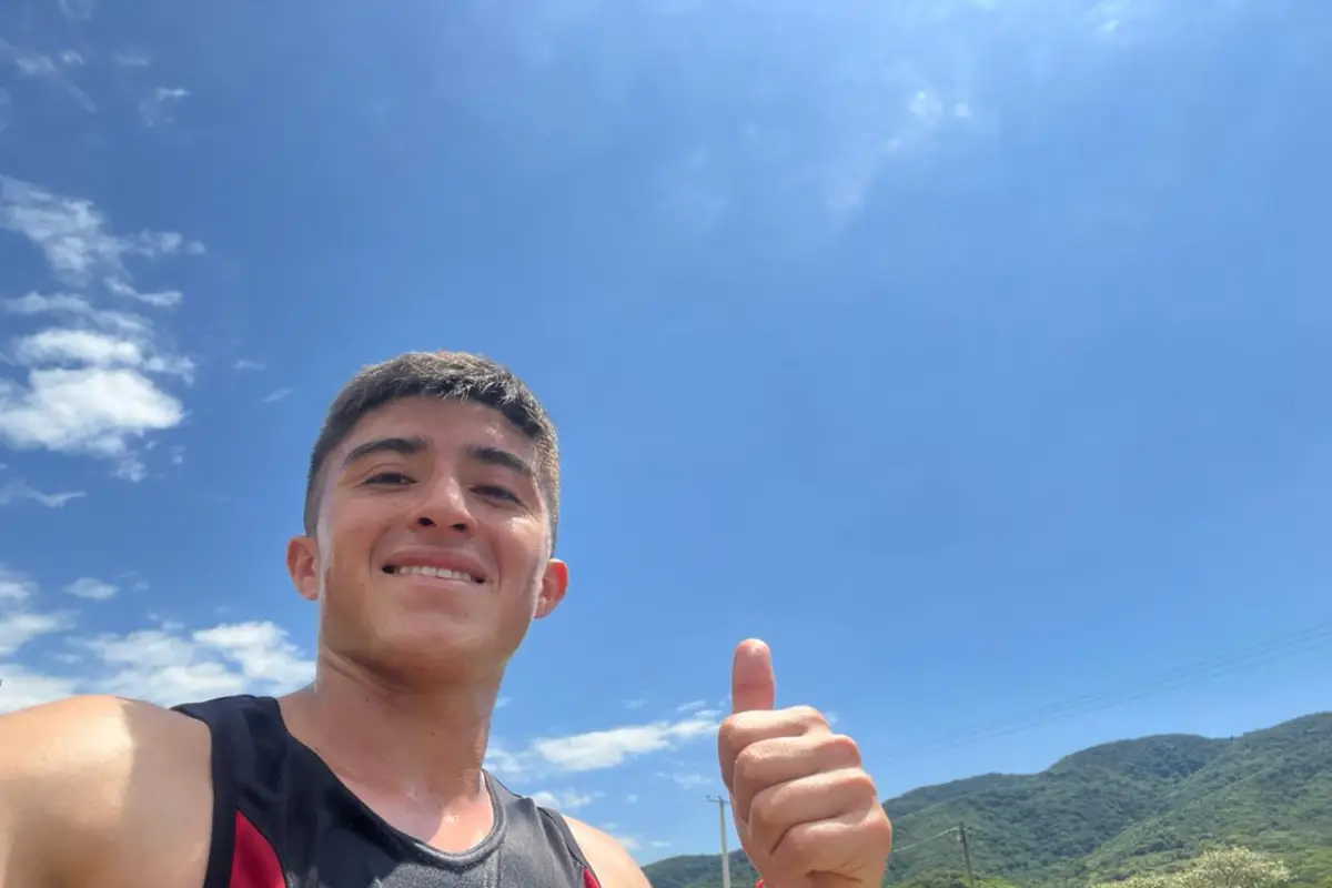 SU LUGAR EN EL MUNDO. Galvez se entrena en medio de la montaña, ese sitio en el que comenzó a acunar su sueño de ser profesional.