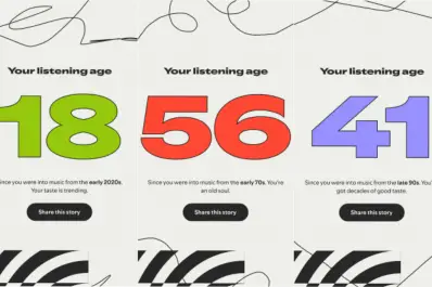 Edad sonora de Spotify: la nueva estadística que lanzó la plataforma y es furor en las redes