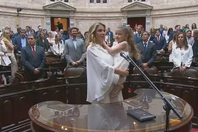 Video: el llamativo juramento de la diputada libertaria Virginia Gallardo