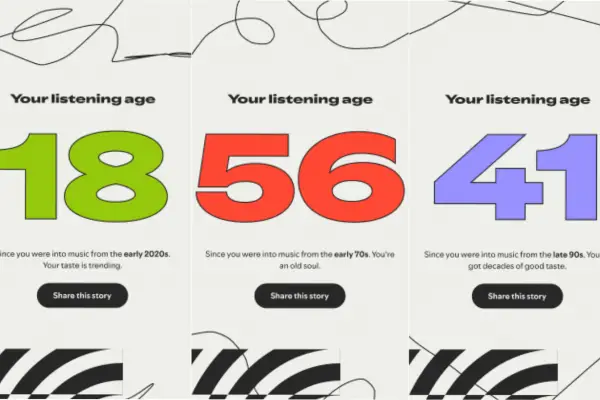Edad sonora de Spotify: la nueva estadística que lanzó la plataforma y es furor en las redes
