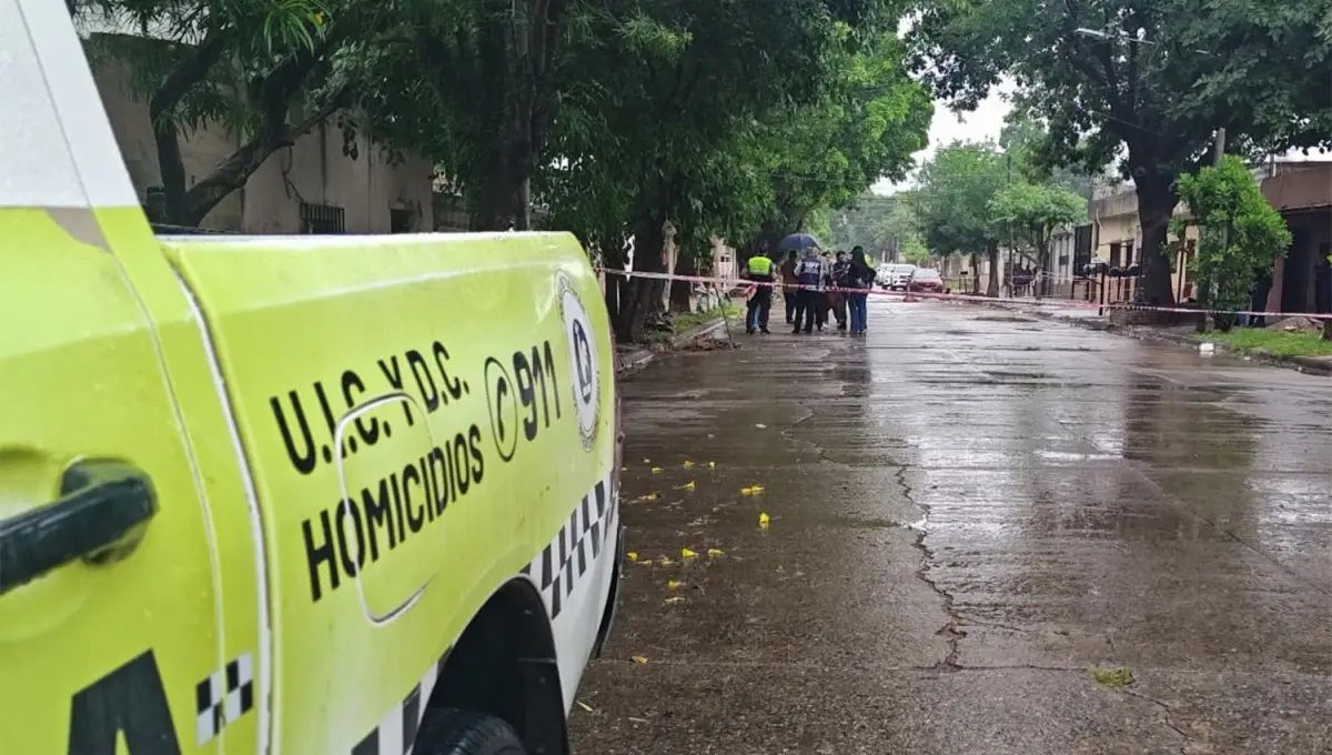 HORROR. La víctima fue encontrada sin vida en una vivienda de Paraguay al 100. LA GACETA / FOTO DE SANTIAGO GIMÉNEZ