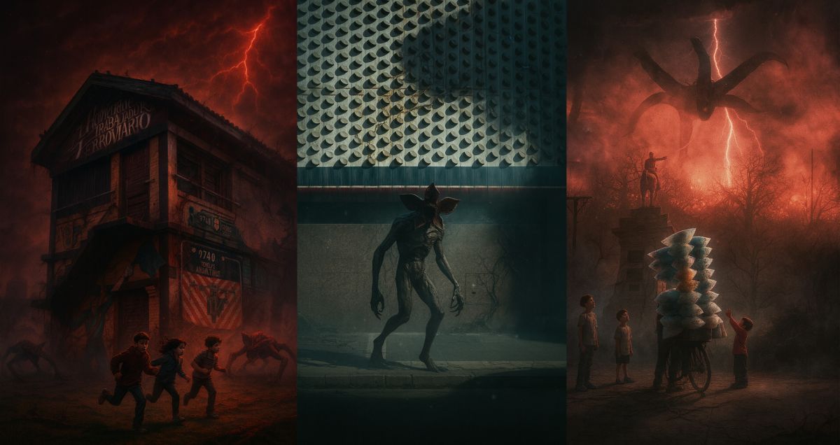 SERIE. Las escenas de Stranger Things recreadas en diversos puntos de Tucumán se volvieron virales en redes.