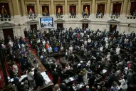 Con Milei presente, La Libertad Avanza logró la primera minoría en Diputados