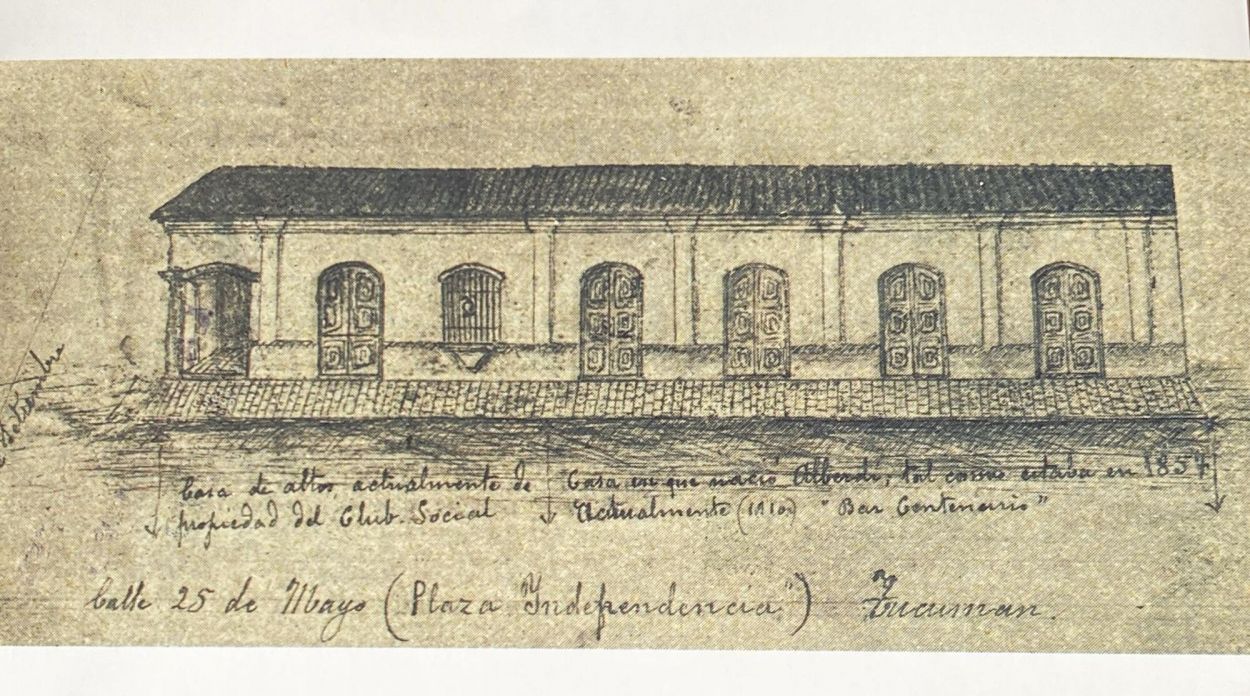 Recuerdos fotográficos: los constantes cambios de la casa donde nació Alberdi