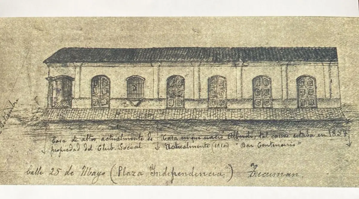 Recuerdos fotográficos: los constantes cambios de la casa donde nació Alberdi