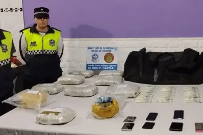 Hallan 10 kilos de marihuana