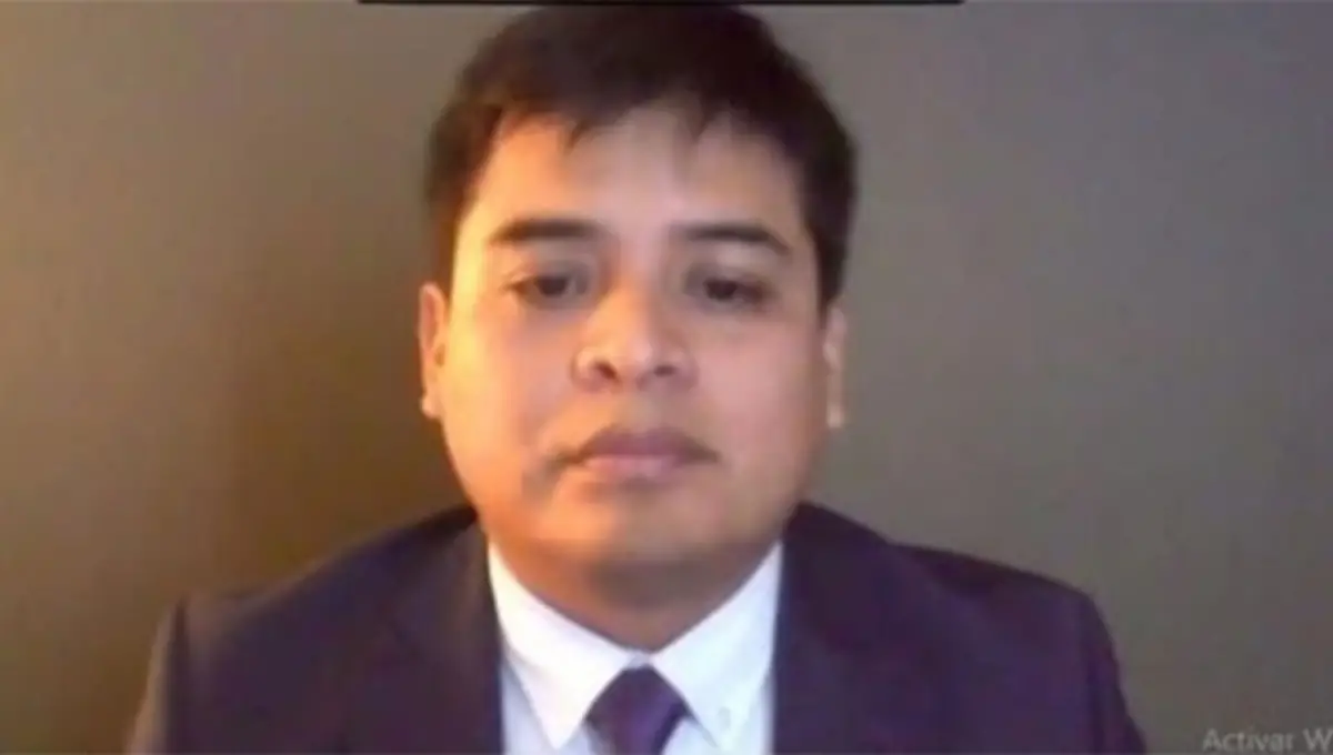 DESCARGO. Luis Alejandro Ontiveros, sospechado de maniobras de presunto tráfico de influencias en la Cámara Federal.