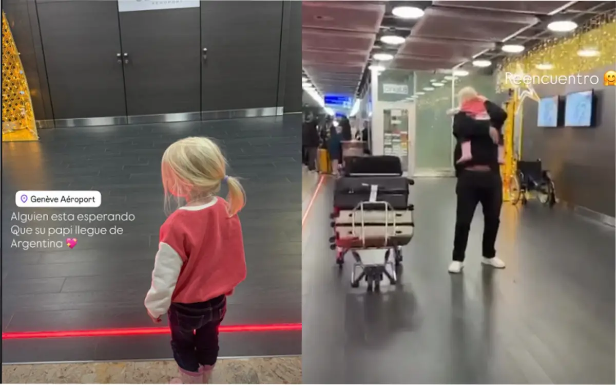 El emotivo reencuentro entre Elle y Maxi López 